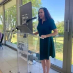 Caryn Dolley at the Cape Town Press Club
